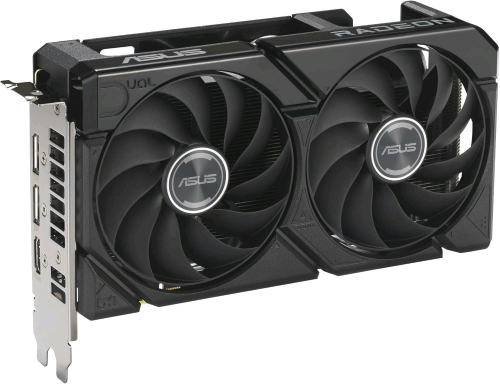 ASUS DUAL AMD RADEON RX 9060 SCHEDA GRAFICA 8GB GDDR6 PCIe 5.0 VENTOLE AXIAL TECH NERO